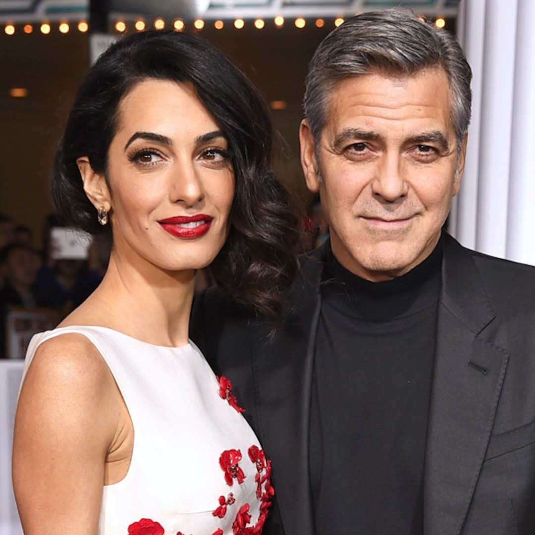 Inside and Amal Clooney's First Days With Newborn Twins E Inside and Amal Clooney's First Days With Newborn Twins E